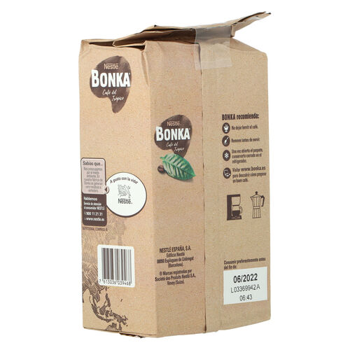 CAFE BONKA MOLIDO NATURAL 500g image number