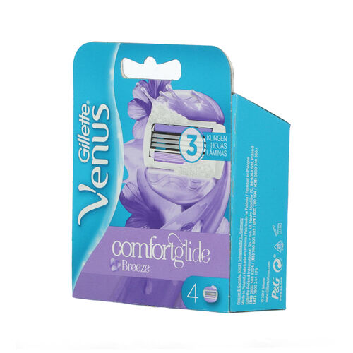 Recambio maquinilla depilacion gillette venus confort pack 4uds image number