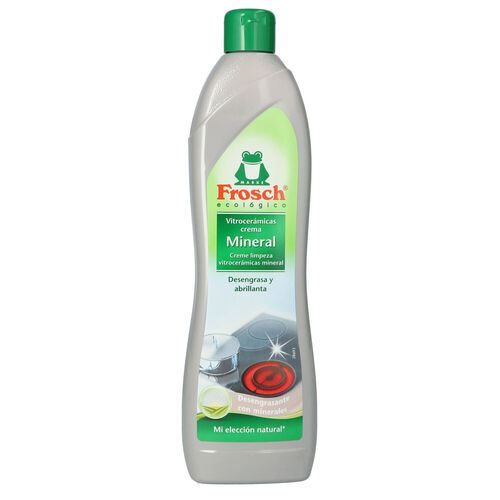 LIMPIADOR CREMA MINERAL PARA VITROCERAMICAS FROSCH 500ml image number