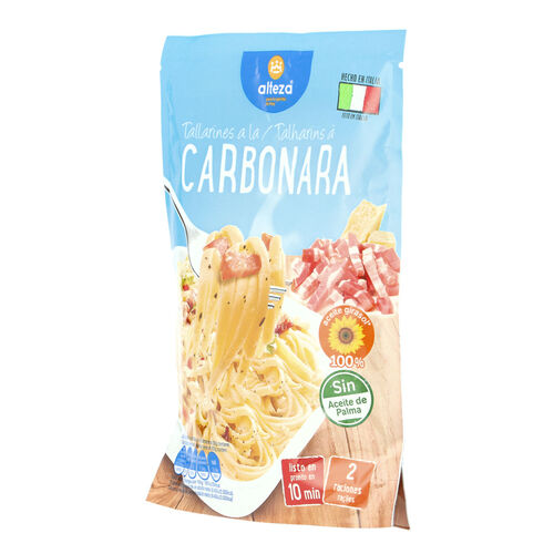TALLARINES ALTEZA CARBONARA 163g image number
