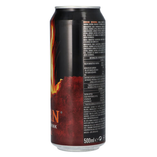 BEBIDA ISOTÓNICA BURN ENERGY LATA 500ml image number