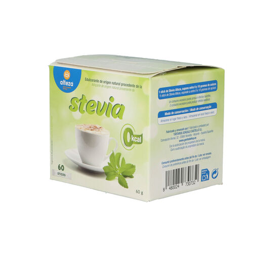 STEVIA ALTEZA caja 60 sobres image number