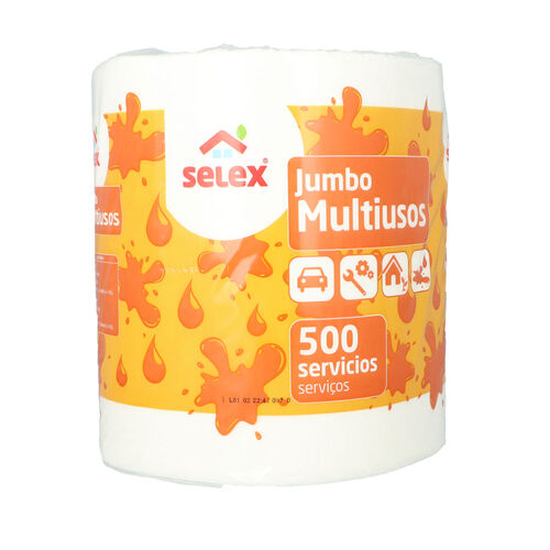 Rollo papel SELEX multiusos 125 metros image number