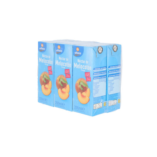 Nectar ALTEZA light melocoton 200ml pack 6 image number
