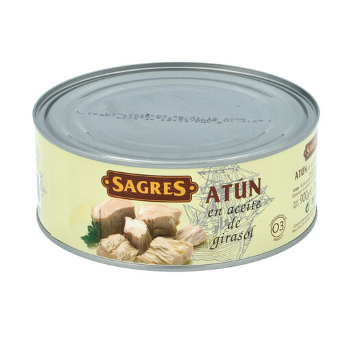 At&uacute;n aceite de girasol SAGRES 650g image number