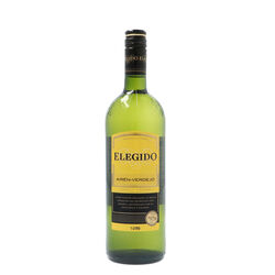 Vino Blanco ELEGIDO airen-Verdejo botella 1L