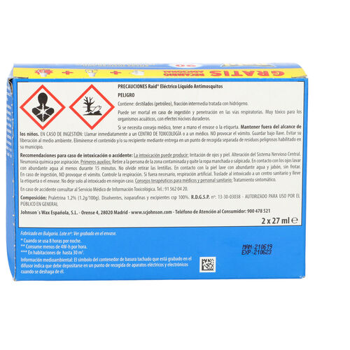 Insecticida electrico RAID aparato+2 recambios image number