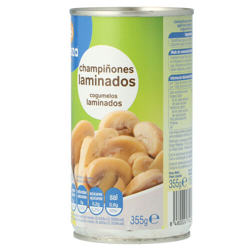 CHAMPIÑON ALTEZA LAMINADO 355g image number