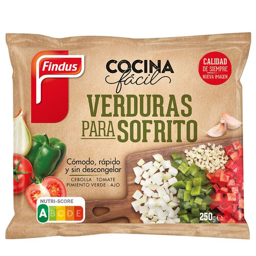 Sofrito de verduras congelado FINDUS 250g image number