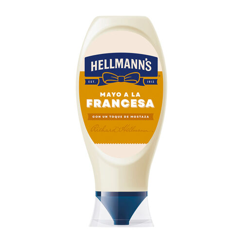 Mayo a la francesa con un TOQUE de mostaza HELLMANN'S 430ml image number