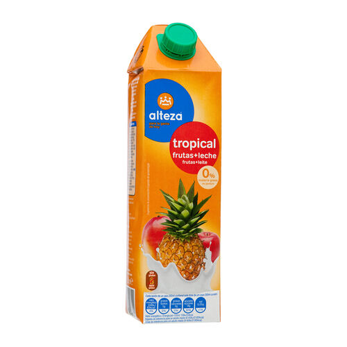 Zumo de fruta y leche sabor Tropical ALTEZA 1L image number