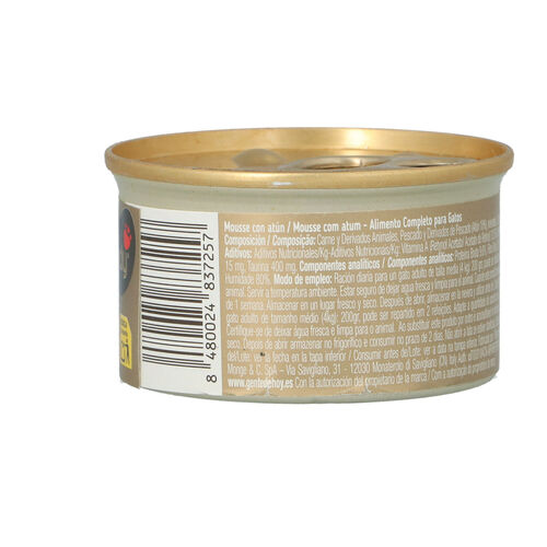 ALIMENTO EN  MOUSSE PARA GATOS CON ATUN TANDY 85g image number