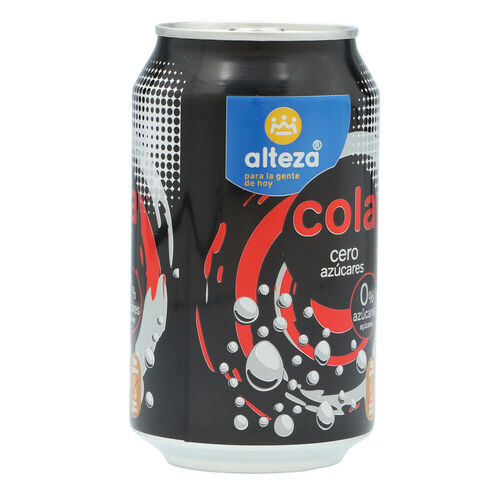 Refresco cola cero ALTEZA lata 33cl image number
