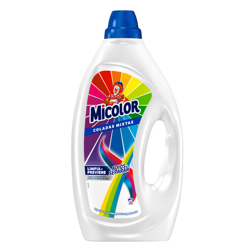 Detergente en gel adios separar MICOLOR 28 lavados image number
