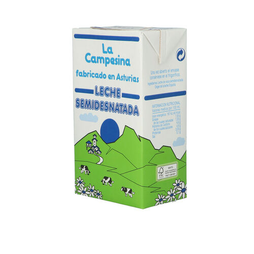 Leche semidesnatada LA CAMPESINA 1L image number