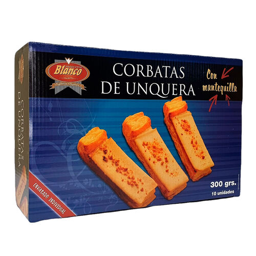 Corbatas de Unquera productos BLANCO 10uds 300g image number