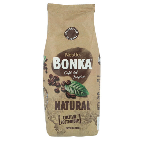 CAFE EN GRANO NATURAL BONKA 500g image number