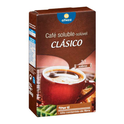 Caf&eacute; soluble Cl&aacute;sico ALTEZA 10x2g image number