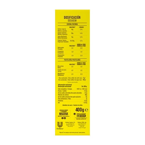 MAIZENA 400g image number
