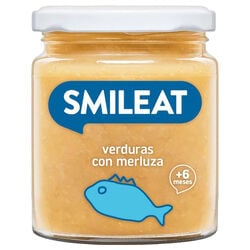 Tarrito de merluza con verdura smileat 230g