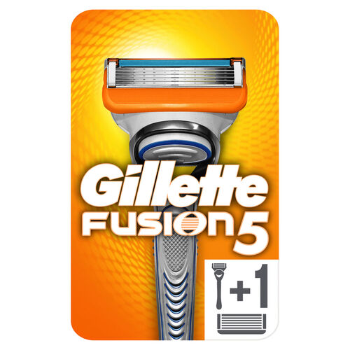 MAQUINILLA DE AFEITAR GILLETTE FUSION 5 + 2 RECAMBIOS image number