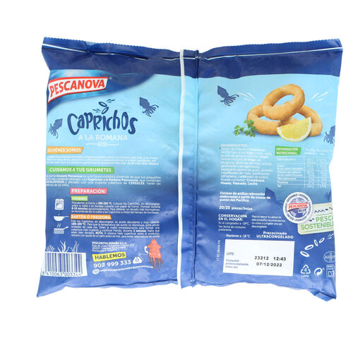 Marisco congelado caprichos a la romana PESCANOVA 400g image number