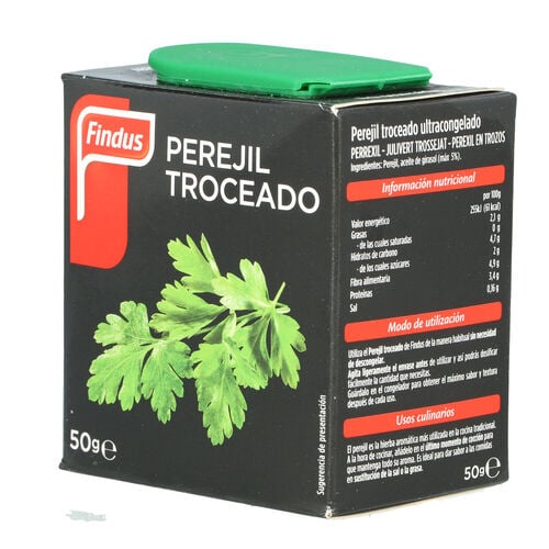 Perejil troceado congelado FINDUS 50g image number