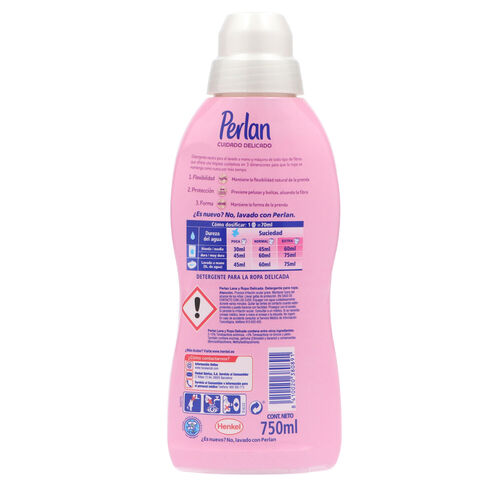 Detergente para lana y Ropa delicada PERLAN liquido 75cl image number