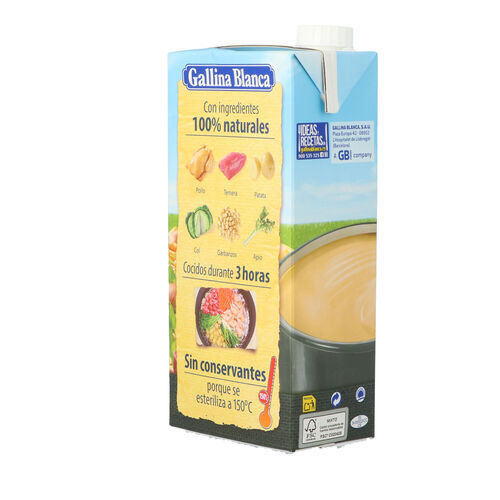 CALDO DE COCIDO GALLINA BLANCA 1L image number