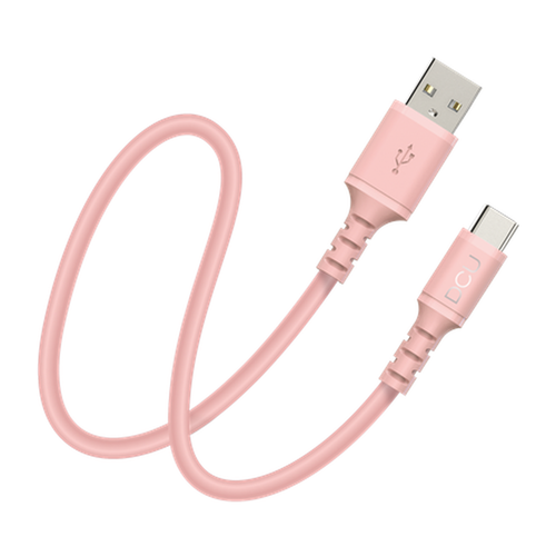 Cable USB-A 2.0 a USB-C rosa 1m image number