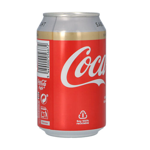 COCA COLA LIGHT SIN CAFEINA 33cl image number