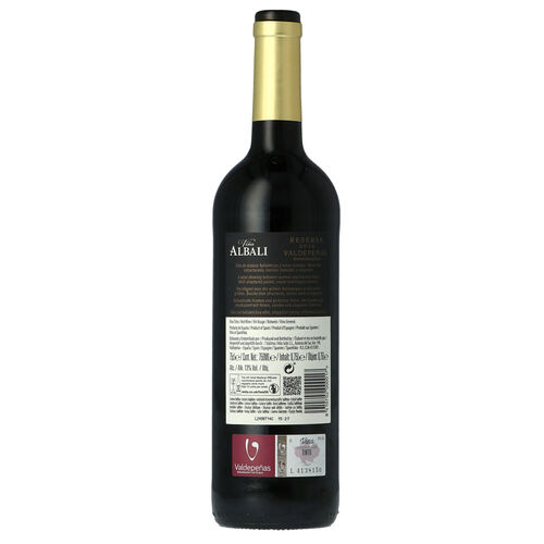 VINO TINTO DO VALDEPEÑAS RESERVA VIÑA ALBALI 75cl image number