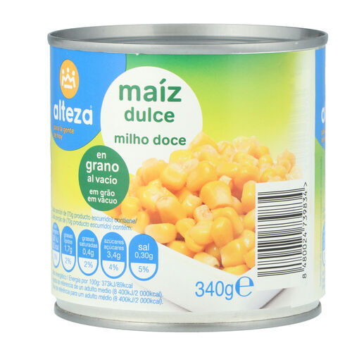 Ma&iacute;z dulce ALTEZA 340g image number