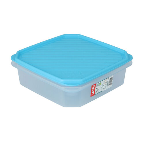 Tupper cuadrado TATAY Azul 1.3L image number