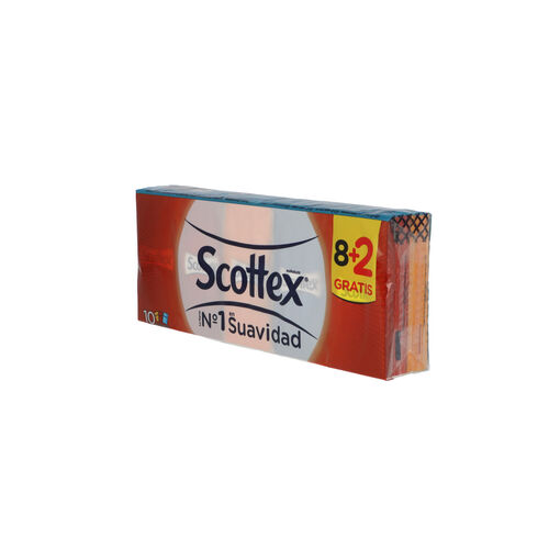 Pa&ntilde;uelos de papel SCOTTEX pack 8uds image number