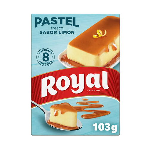 Pastel fresco sabor lim&oacute;n ROYAL 103g image number
