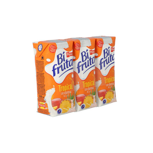 BIFRUTAS Tropical PASCUAL 3x330ml image number