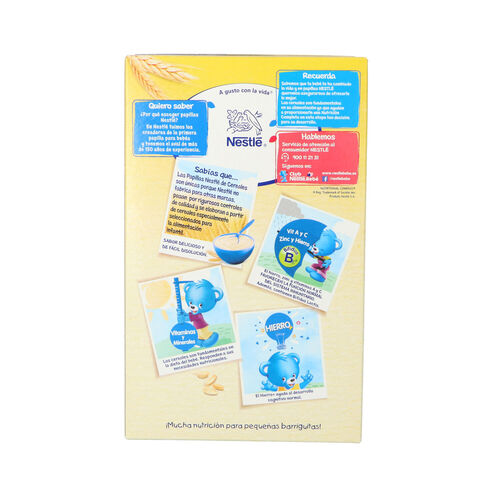 PAPILLA NESTLE CEREAL SIN GLUTEN 240g image number