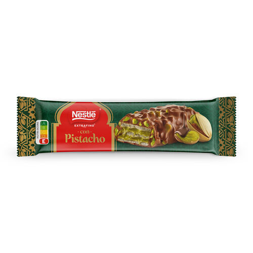 Chocolatina con pistacho Extrafino NESTL&Eacute; 30g image number