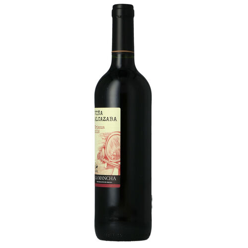VINO TINTO VIÑA ALCAZABA CRIANZA DO MANCHA 750ml image number