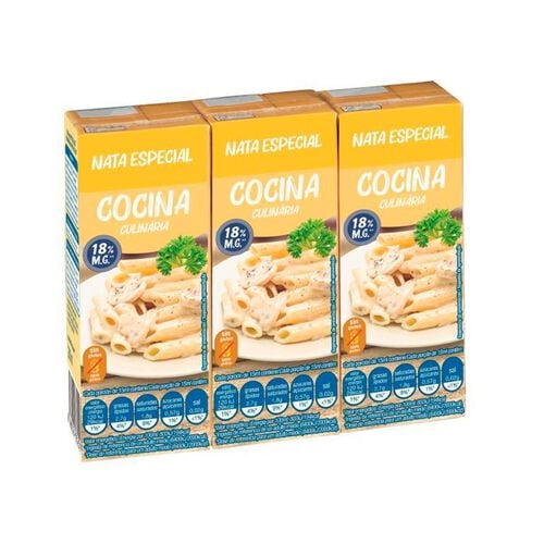 Nata para cocinar ALTEZA 3x200ml image number