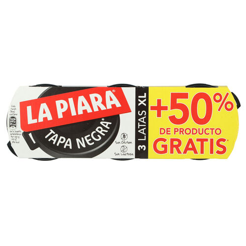 PATE PIARA TAPA NEGRA 75g image number