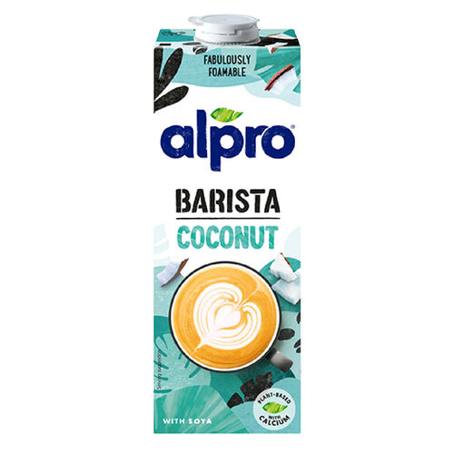 Bebida de coco Barista con soja ALPRO 1L image number