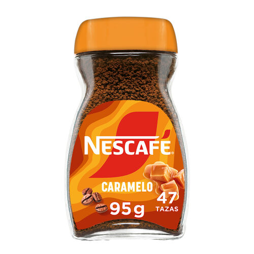 CAFE SOLUBLE SABOR CARAMELO NESCAFE 95g image number