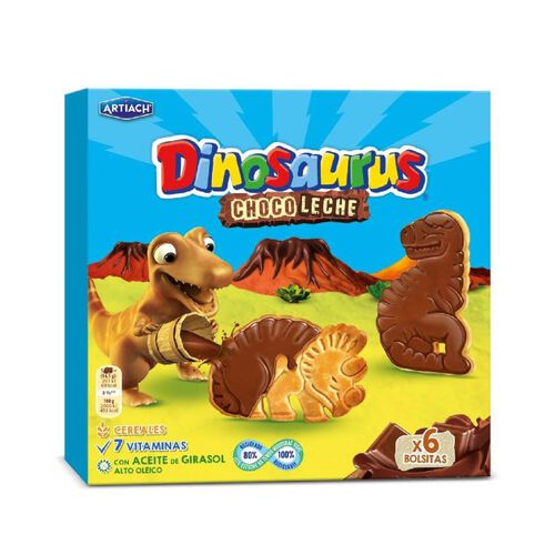 DINOSAURIO ARTIACH CHOCOLATE 255g image number