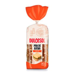 Pan de molde con avena DULCESOL 460g
