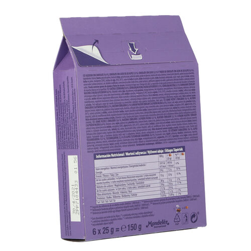 MILKA CHOCO BROWNIE 6uds 150g image number