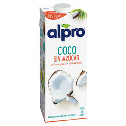 Bebida ALPRO coco sin az&uacute;car 1L