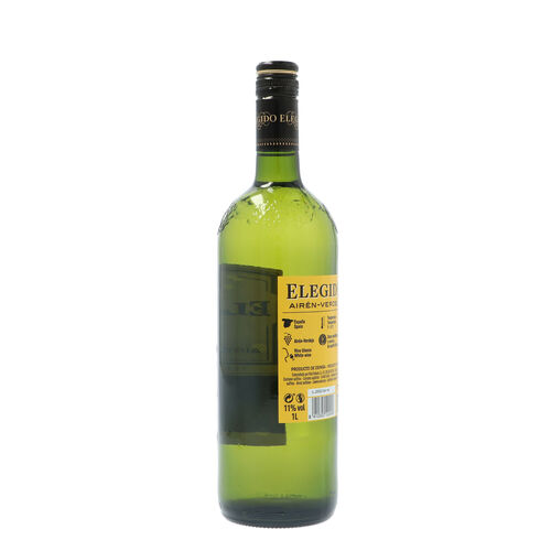 Vino blanco ELEGIDO airen-Verdejo botella 1L image number