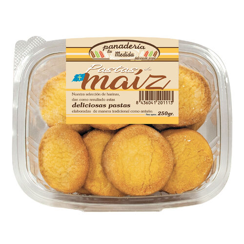 Pastas de maiz LA MEDIDA 250g image number